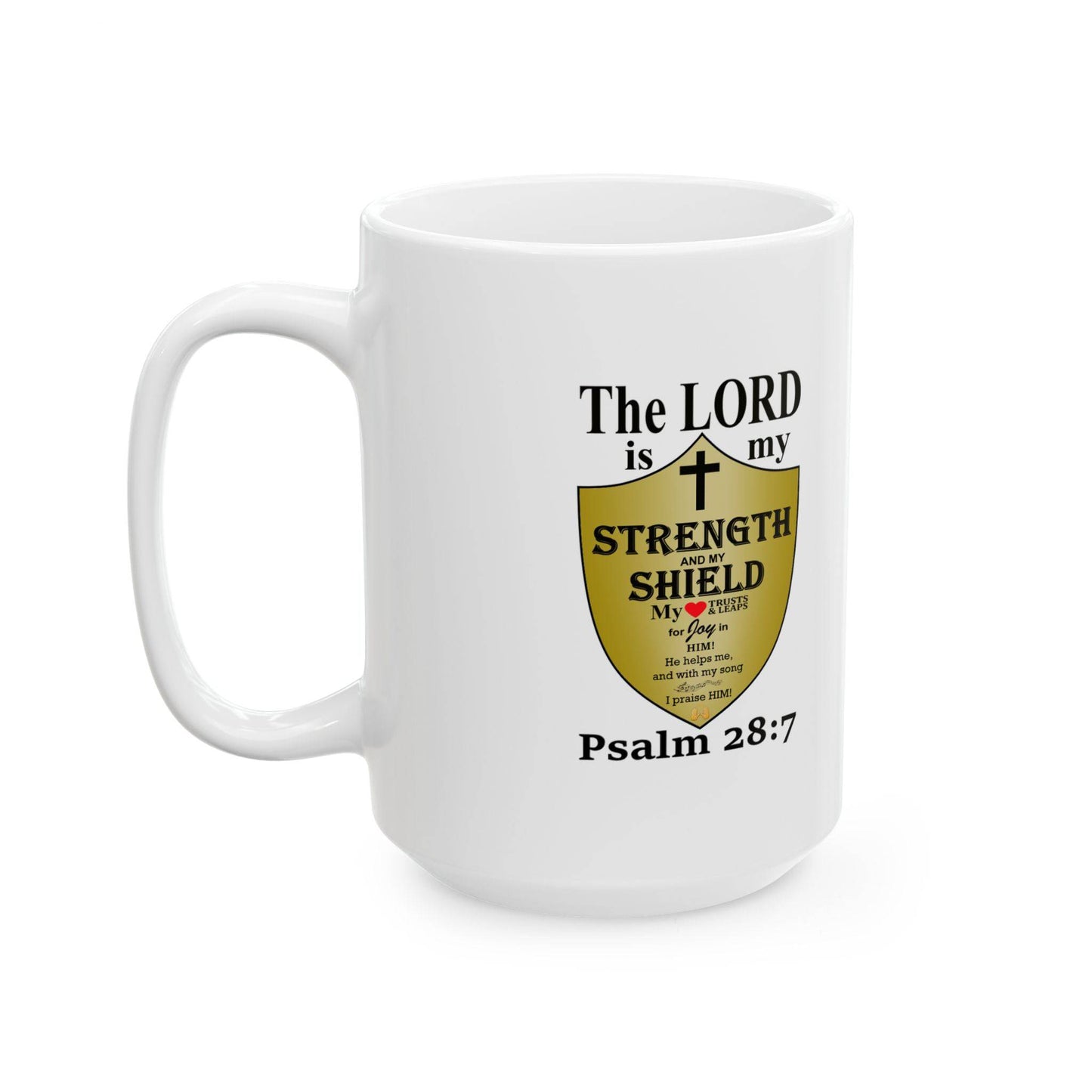 Ceramic Coffee Mug with Inspirational Bible Verse – Christian Gift for Women or Men, (11oz, 15oz), (11oz, 15oz), (11oz, 15oz) - Printspirationz