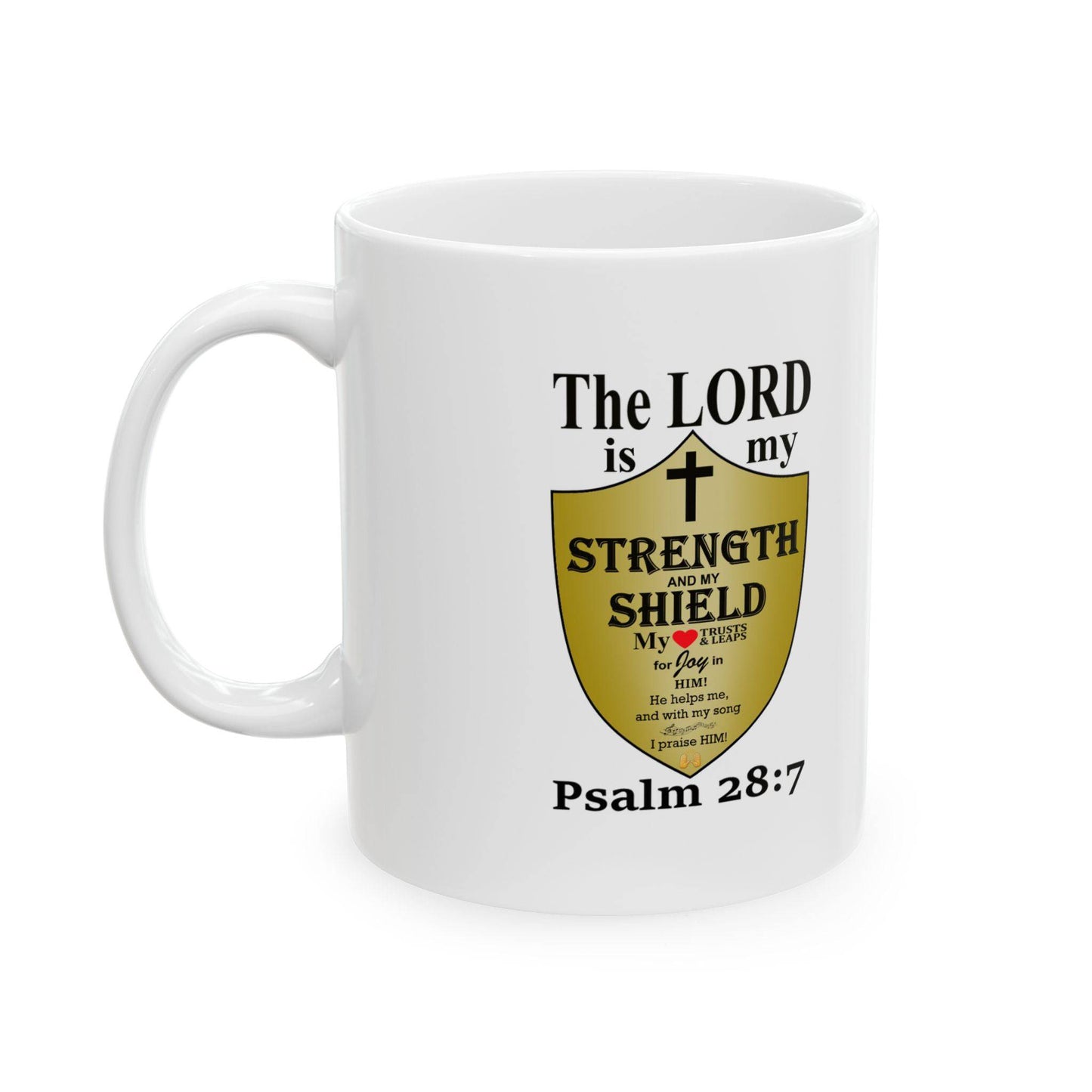 Ceramic Coffee Mug with Inspirational Bible Verse – Christian Gift for Women or Men, (11oz, 15oz), (11oz, 15oz), (11oz, 15oz) - Printspirationz