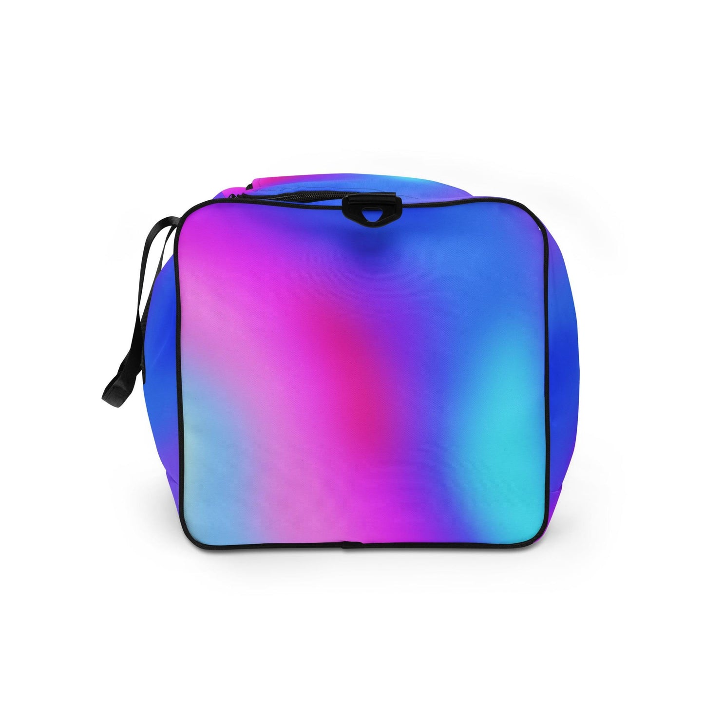 Sports Duffel Bag, Nehemiah 8:10 'The Lord is My Strength' Floral Design, Sports Gym Equipment Gear, Valentines Gift, Active Christian Women - Printspirationz
