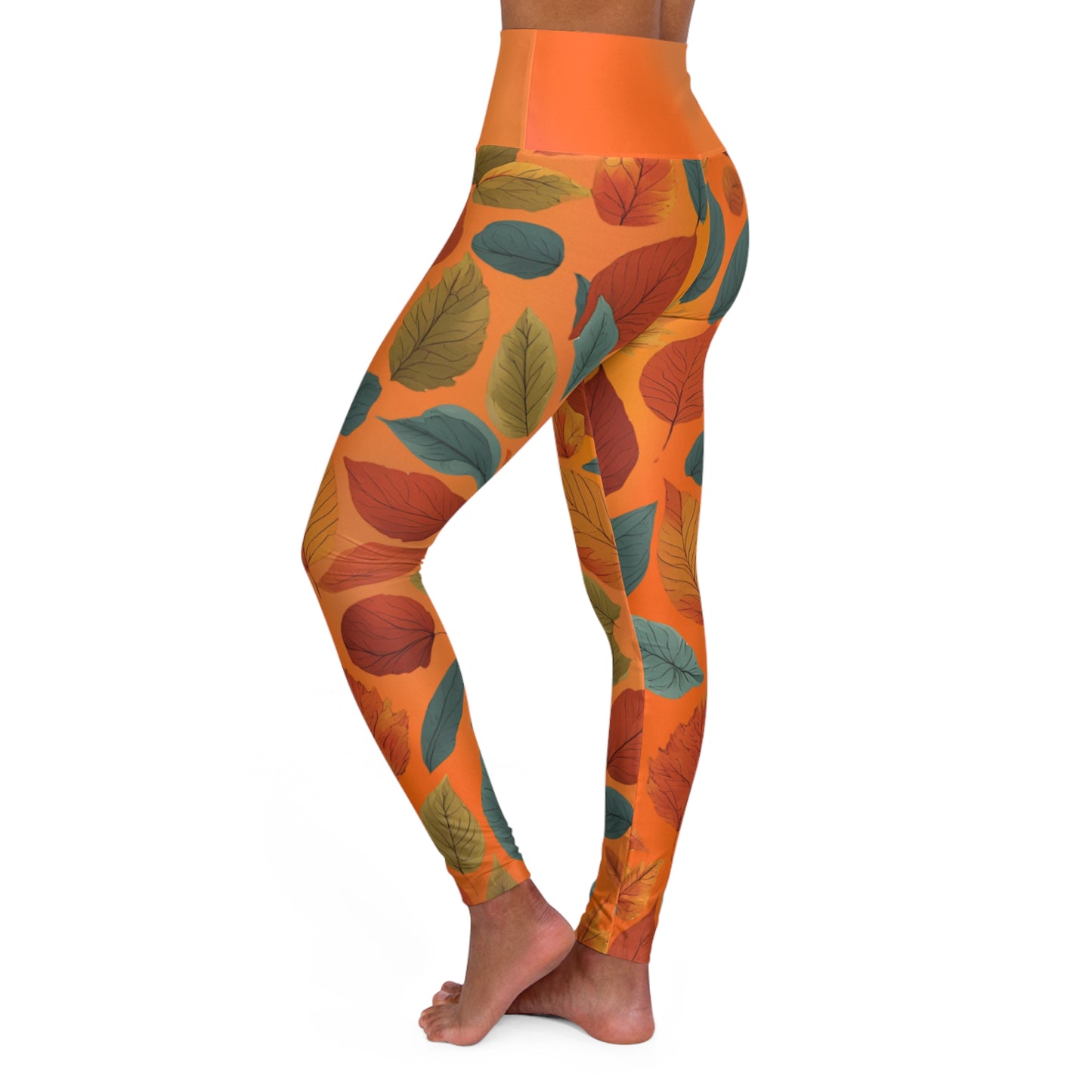 High Waisted Patterned and Themed Yoga Leggings - Printspirationz
