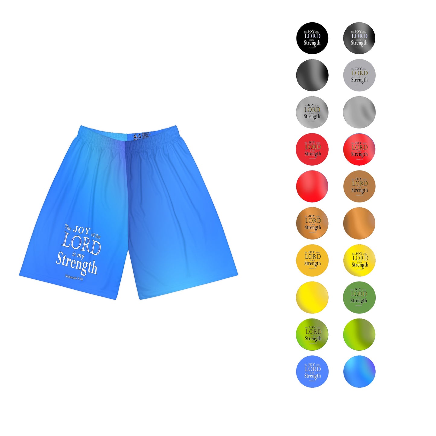 Mens Sports Shorts (AOP) - Printspirationz