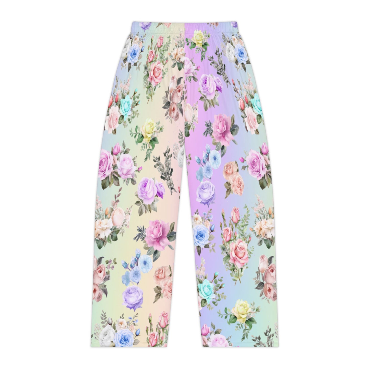 Pink Floral Pajama Pants - Printspirationz