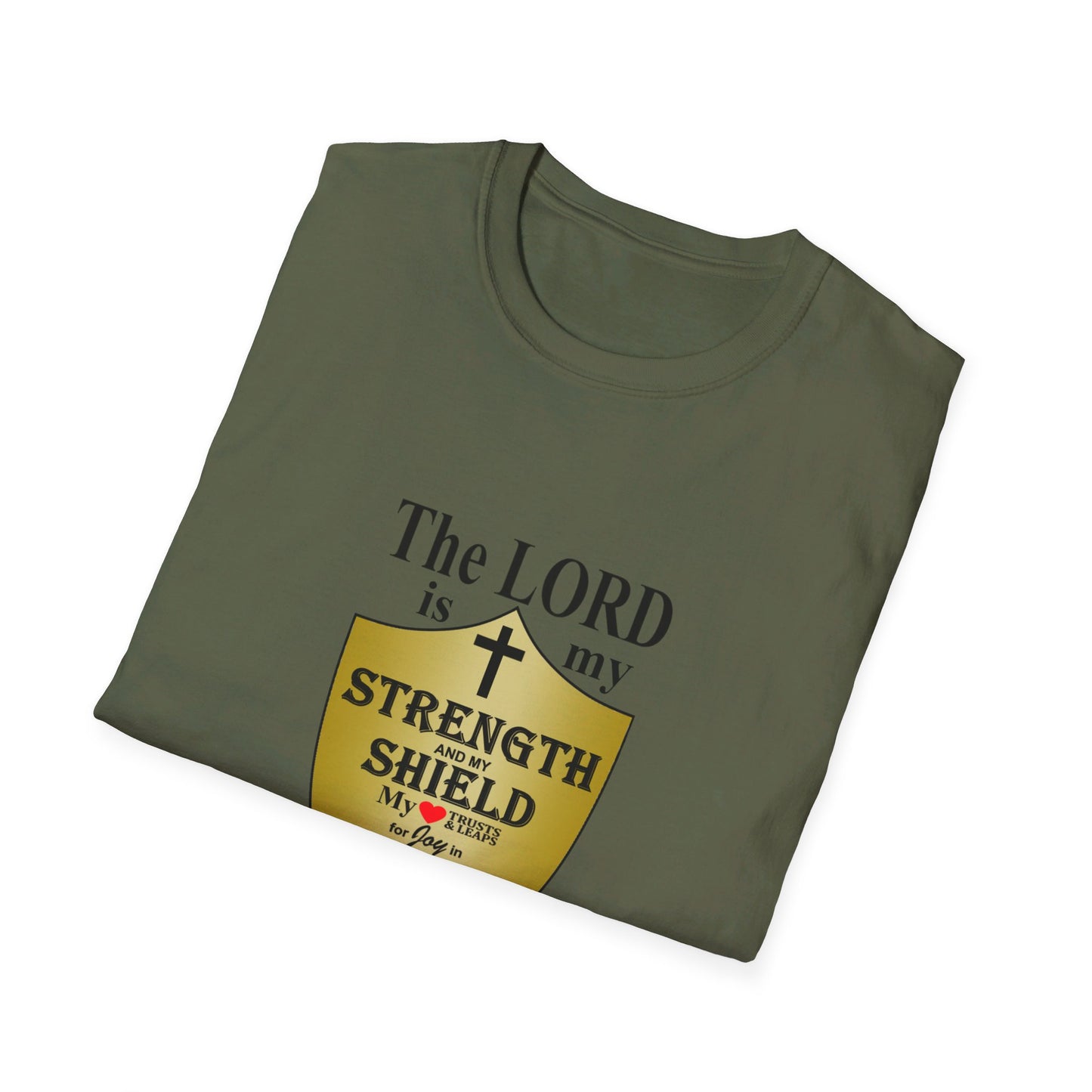 Men's Inspirational Softstyle T-Shirt featuring Bible Verse - Ideal for Everyday Wear or Exercise -Faith & Fitness - Printspirationz