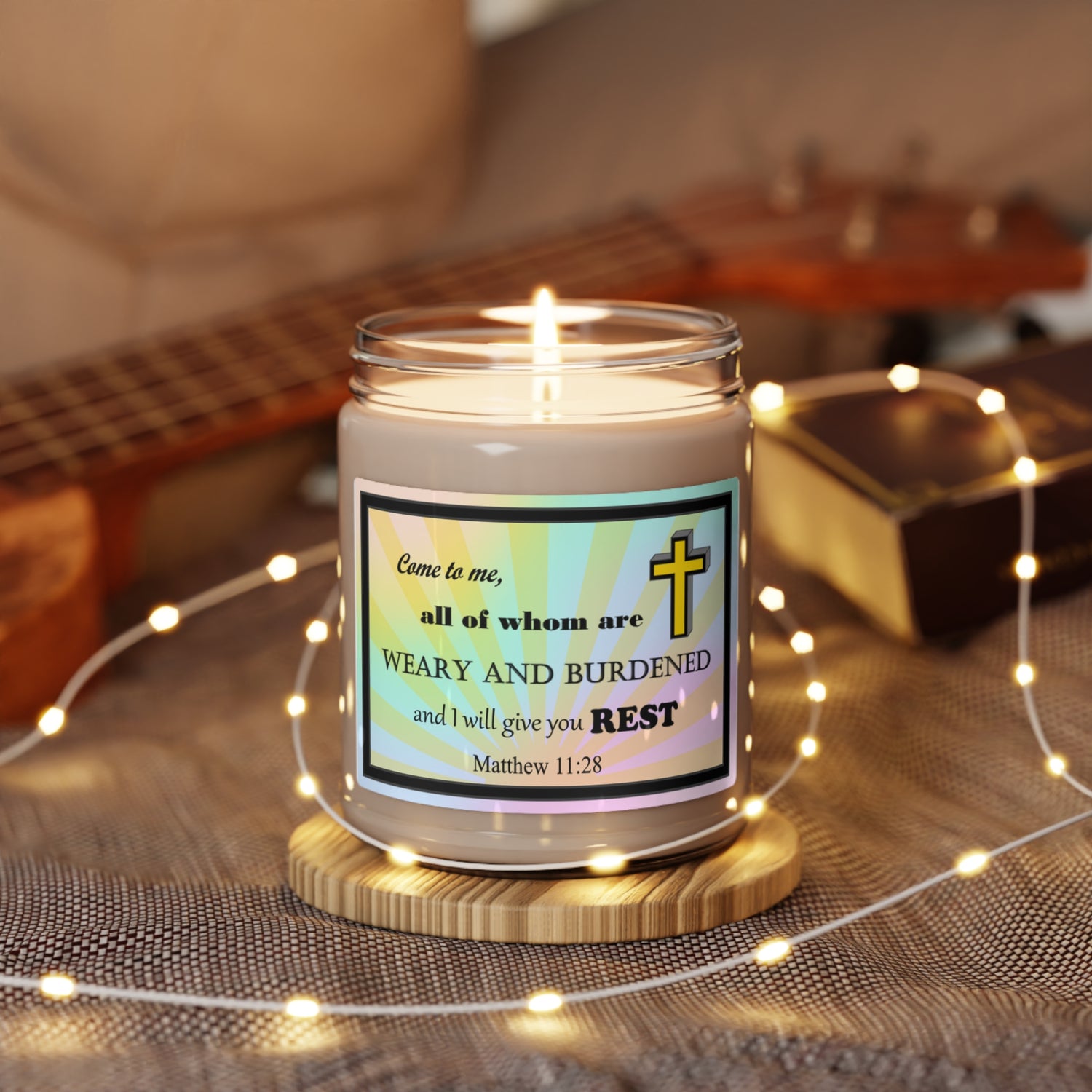 Home Decor - Scented Soy Wax Aromatherapy Candles