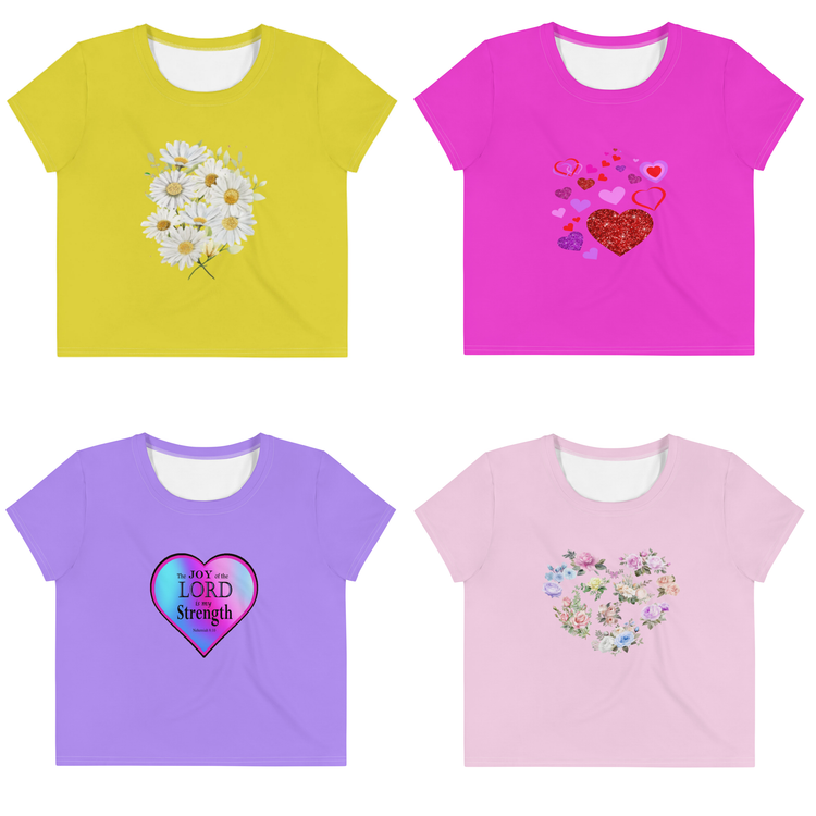 Women's Shirts & Tops - Crop Tees
