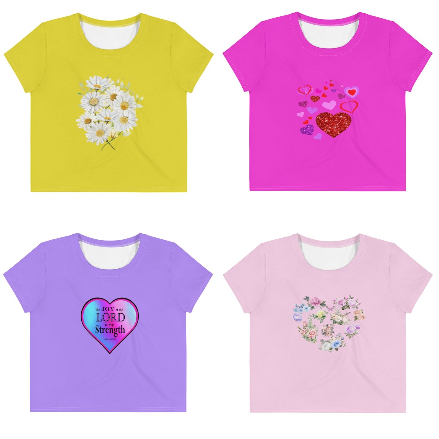 Women's Shirts & Tops - Crop Tees
