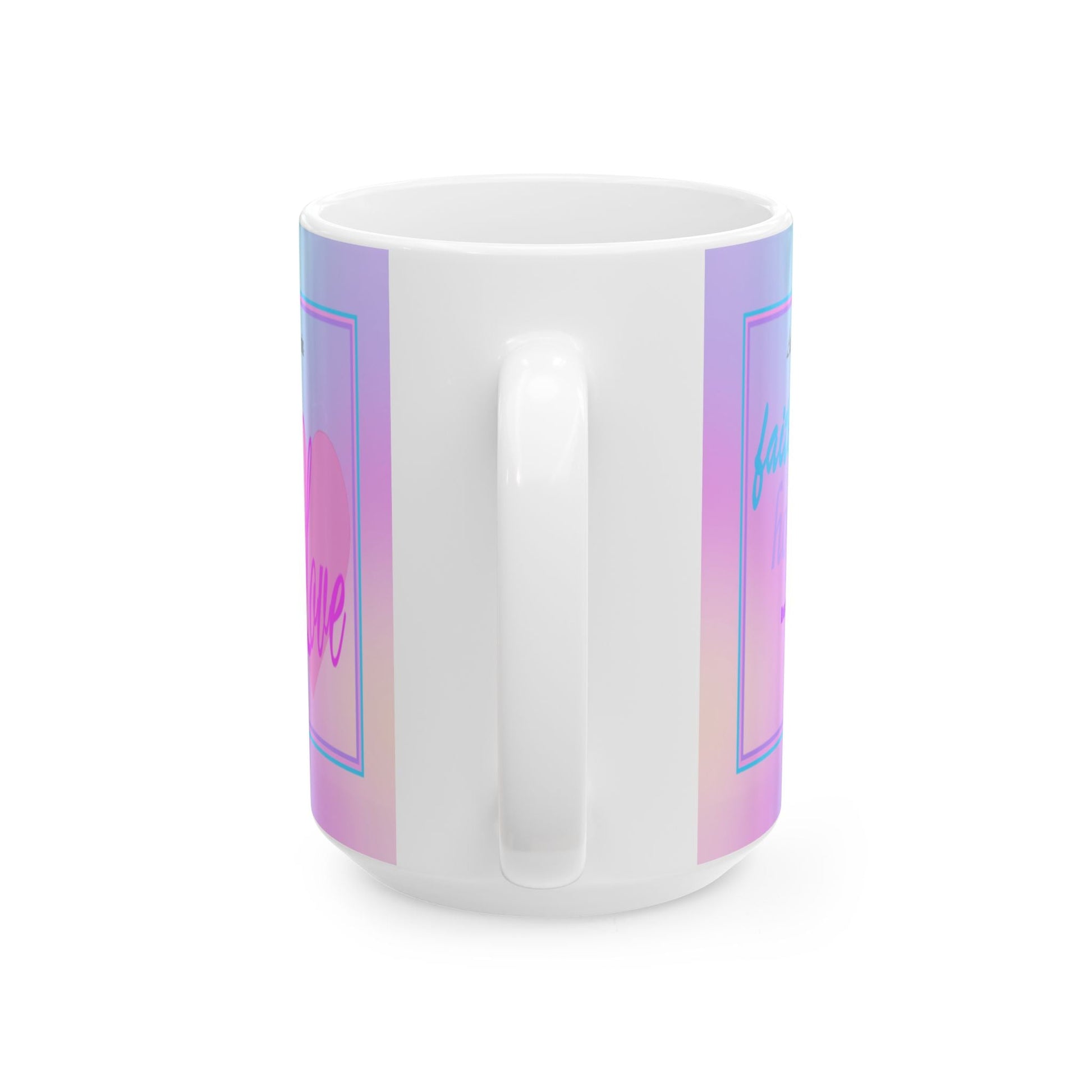 Colorful Ceramic Coffee Mug with Inspirational Bible Verse – Christian Gift for Women or Men, (11oz, 15oz)g, (11oz, 15oz) - Printspirationz