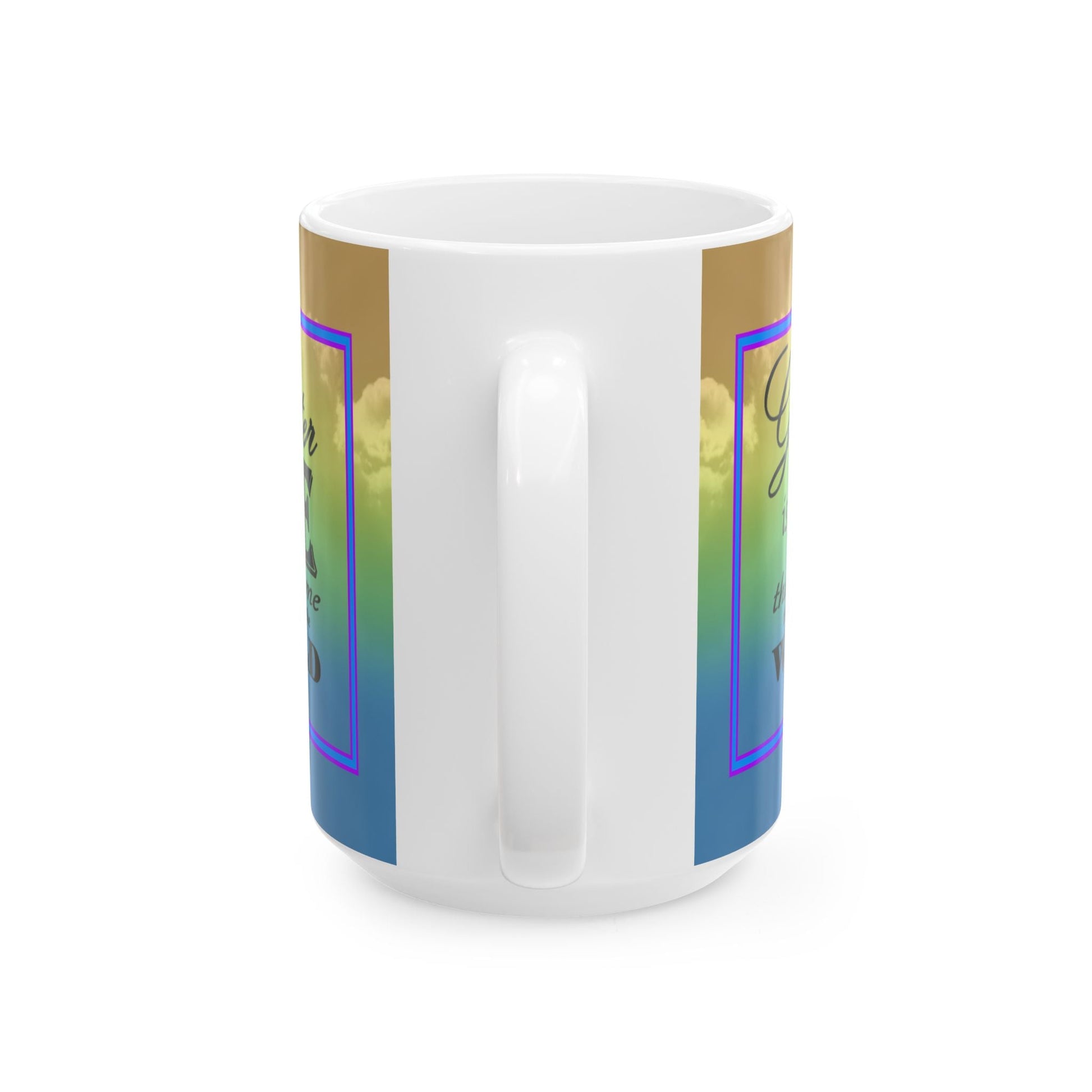 Colorful Ceramic Coffee Mug with Inspirational Bible Verse – Christian Gift for Women or Men, (11oz, 15oz), (11oz, 15oz) - Printspirationz