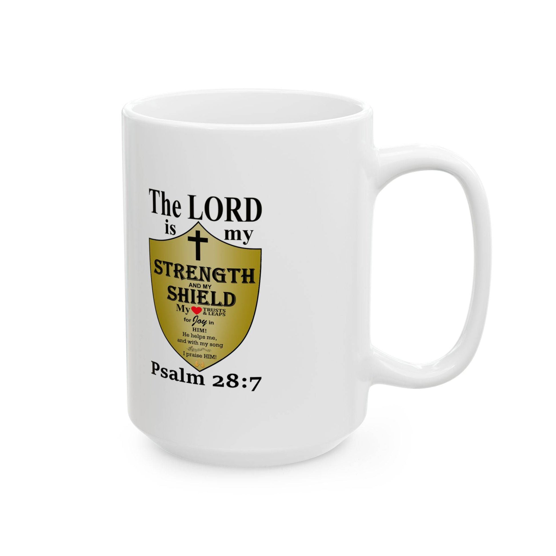 Ceramic Coffee Mug with Inspirational Bible Verse – Christian Gift for Women or Men, (11oz, 15oz), (11oz, 15oz), (11oz, 15oz) - Printspirationz