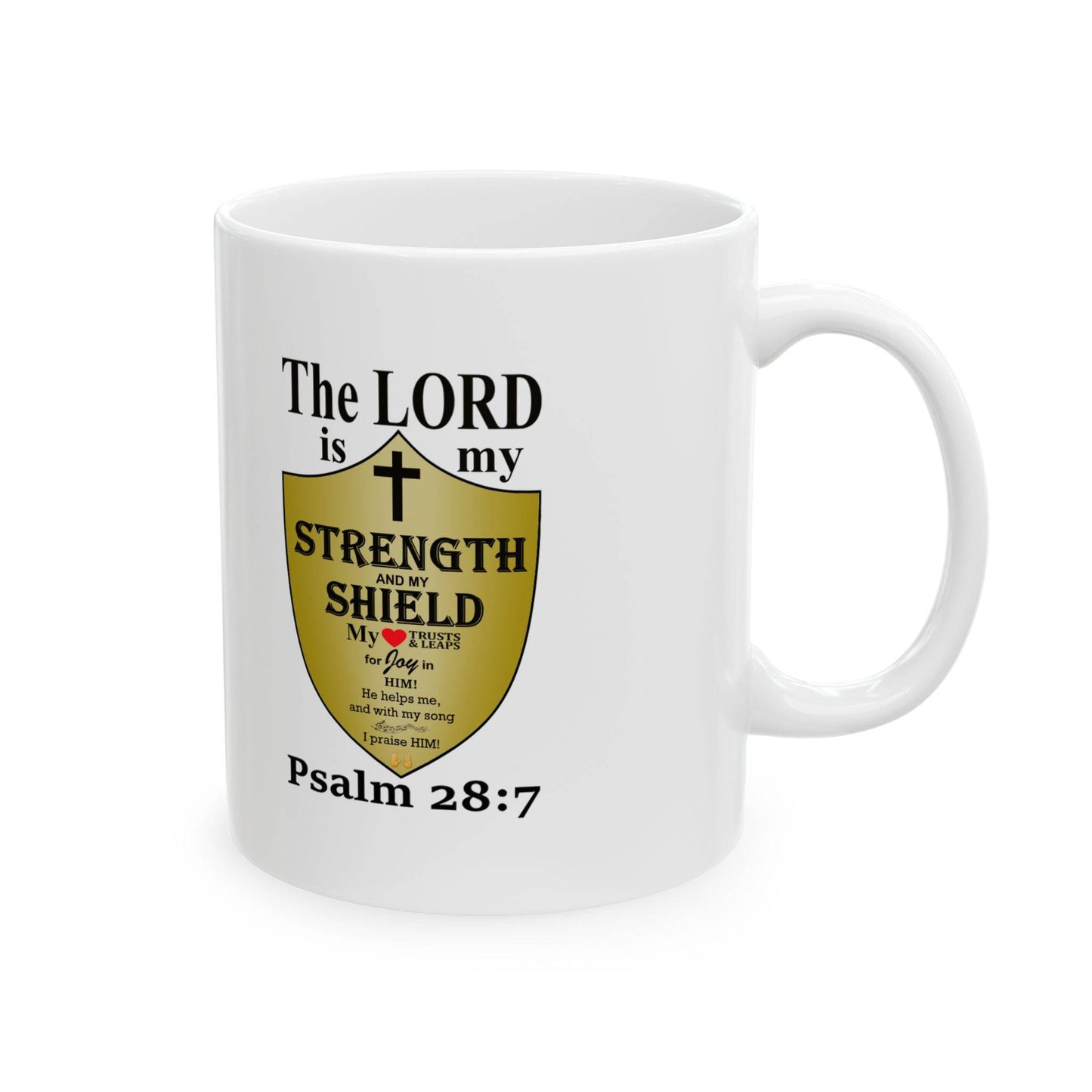 Ceramic Coffee Mug with Inspirational Bible Verse – Christian Gift for Women or Men, (11oz, 15oz), (11oz, 15oz), (11oz, 15oz) - Printspirationz