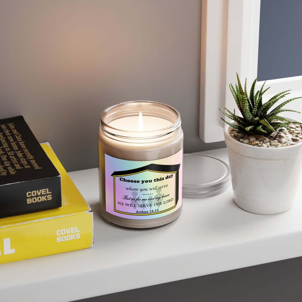 Aromatherapy Candles Biblical Quotes - Rainbow Label - Assorted Scents