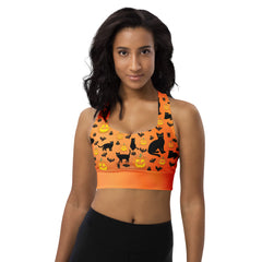 Choose your Sports Bra - Recycled Longline - Orange