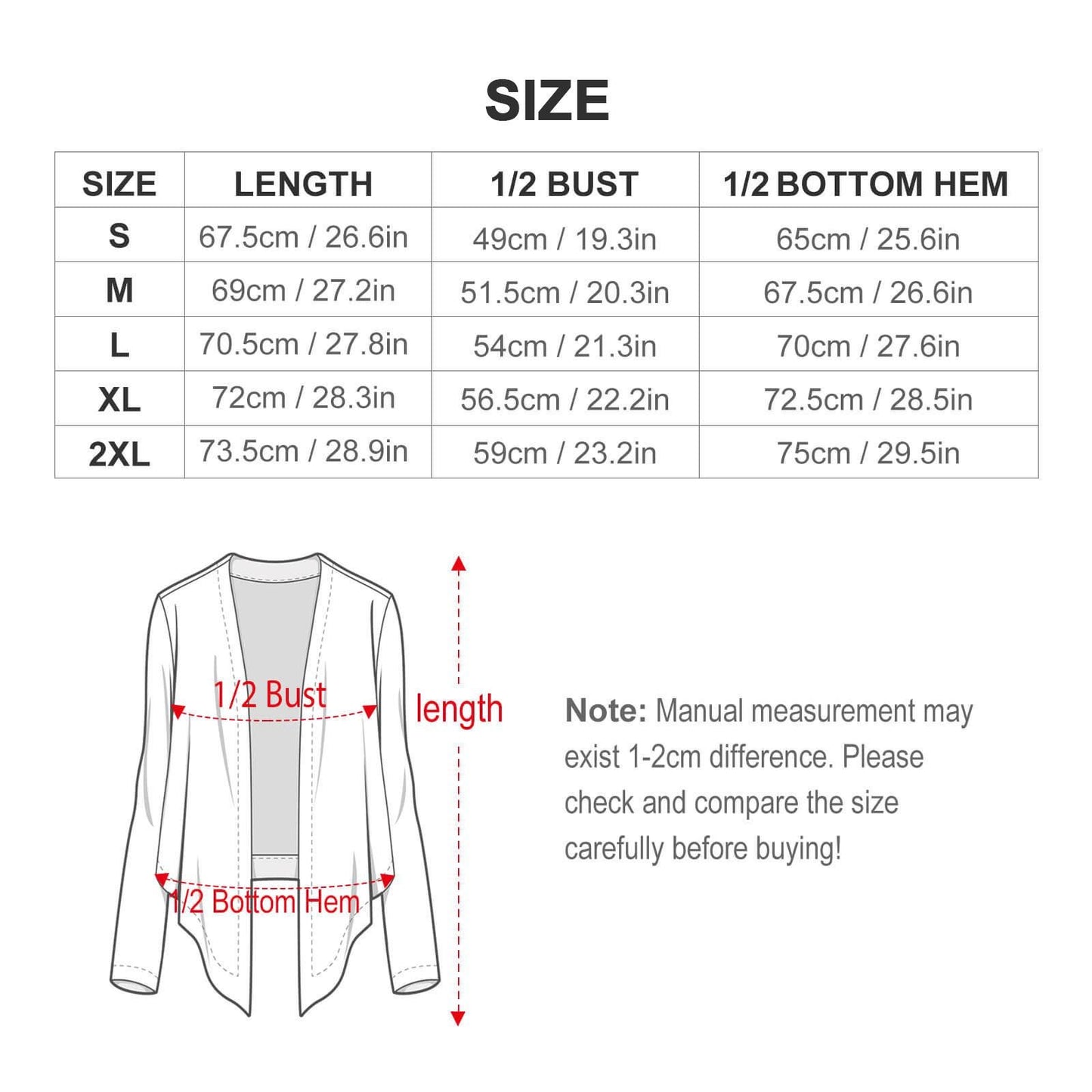Pink Drop Shoulder Open Shirt Cardigan with Irregular Hem for Women - Printspirationz