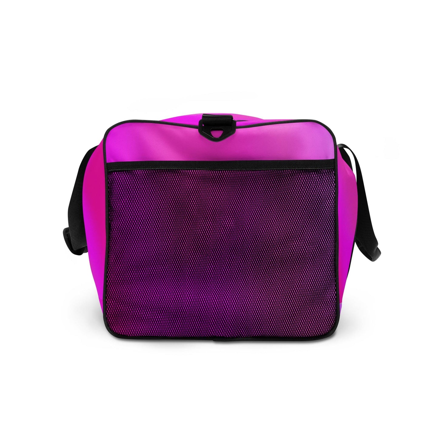 Sports Duffel Bag, Nehemiah 8:10 'The Lord is My Strength' Floral Design, Sports Gym Equipment Gear, Valentines Gift, Active Christian Women - Printspirationz