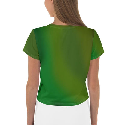 St. Patrick's Day Luck of the Irish Crop Top | Festive Green Tee for Celebrating in Style - Printspirationz