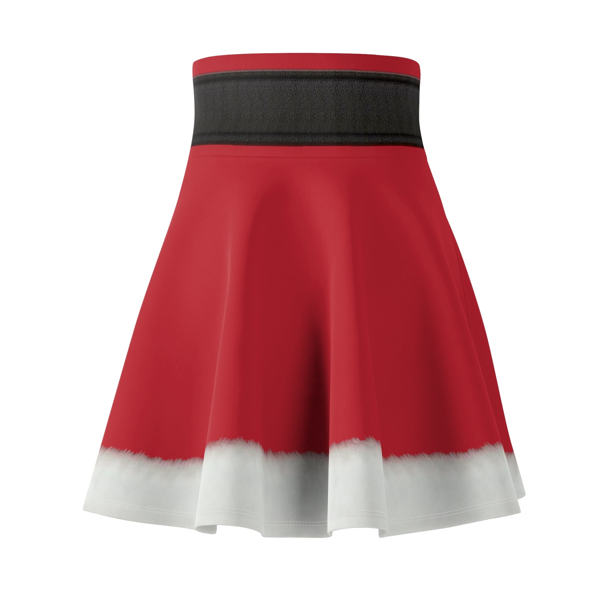 Skater Skirt, Christmas Costume, Mrs Santa Claus Suit, Holiday Party Outfit, Festive Apparel, Winter Fashion - Printspirationz