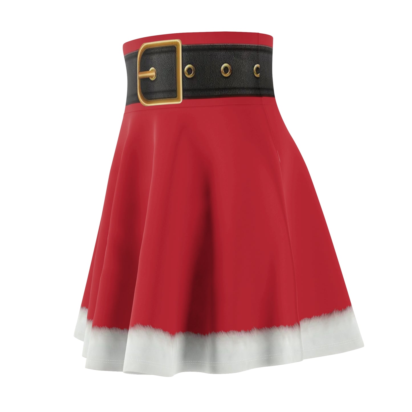 Skater Skirt, Christmas Costume, Mrs Santa Claus Suit, Holiday Party Outfit, Festive Apparel, Winter Fashion - Printspirationz