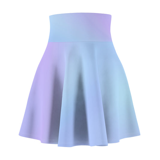 Dreamy Pastel Women's Skater Skirt | Flowy Summer Skirt, Casual Wear, Spring Fashion, Boho Style, Everyday Outfit - Printspirationz