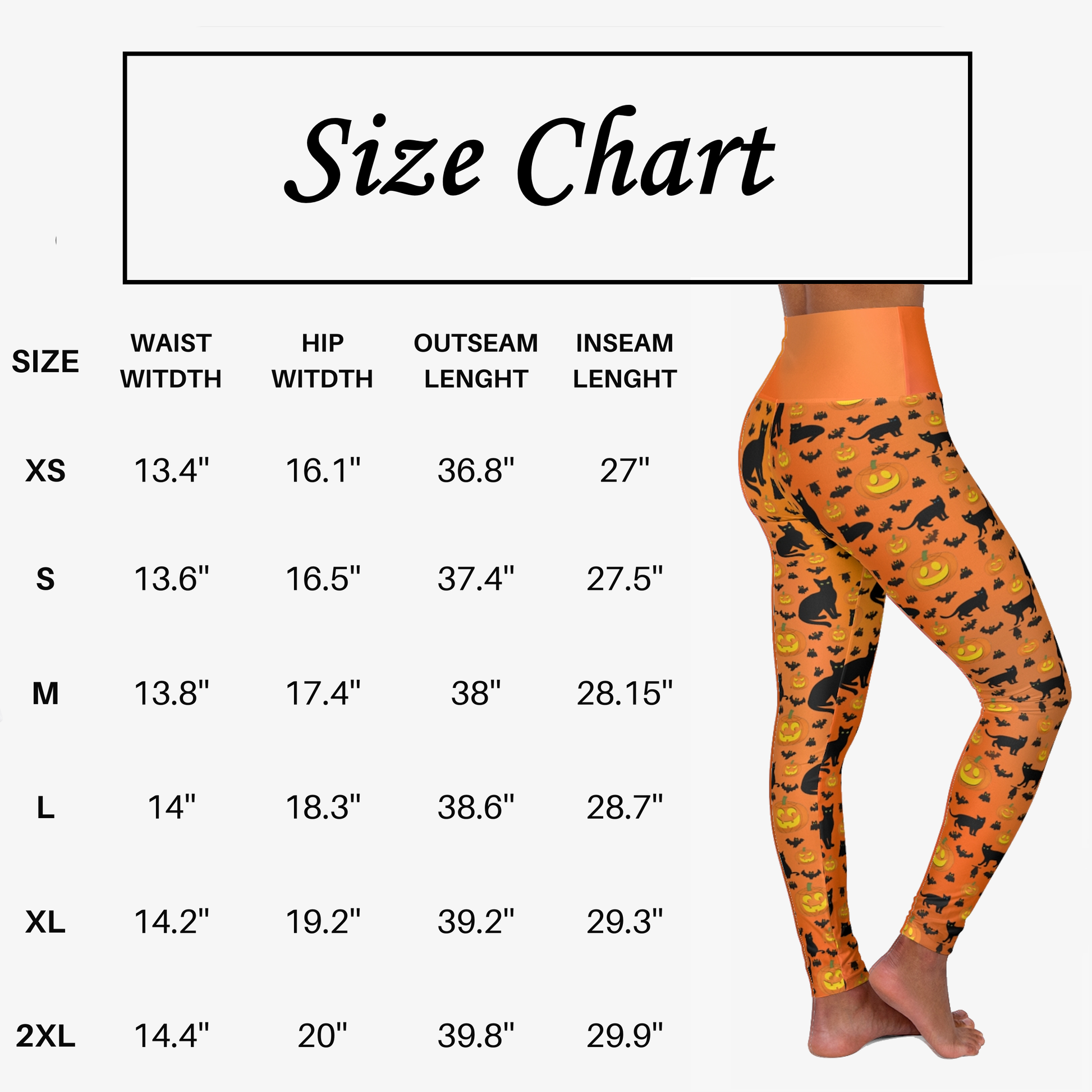Halloween Yoga Leggings, Pumpkins, Bats, and Black Kitty Cats, Orange Haunted  Workout Pants, Fitness Costume Gym Activewear, Dance Clothes - Printspirationz