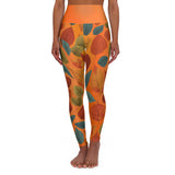 Yoga Leggings Vibrant Gradient Colored (Aop)