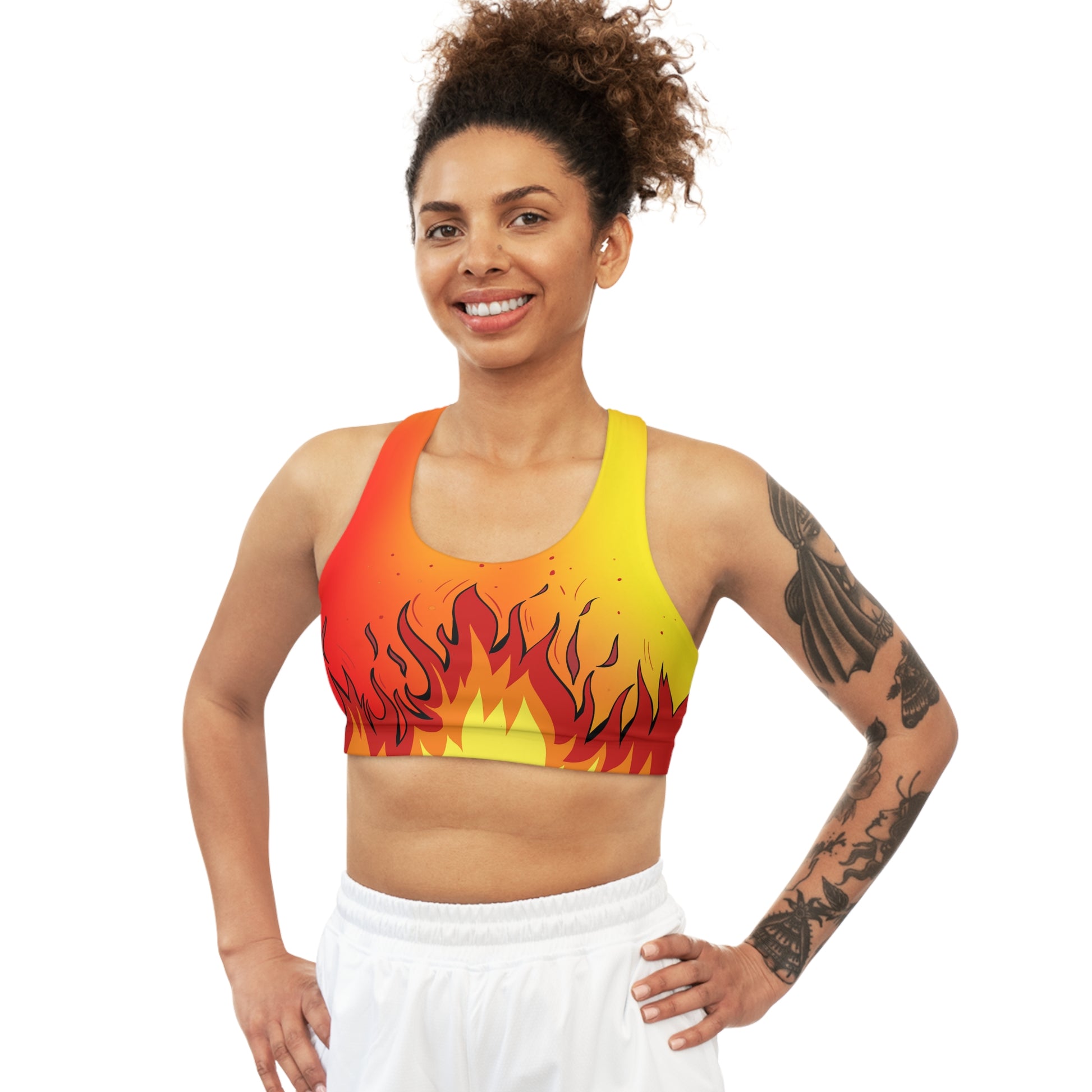 Seamless Sports Bra (AOP) - Printspirationz