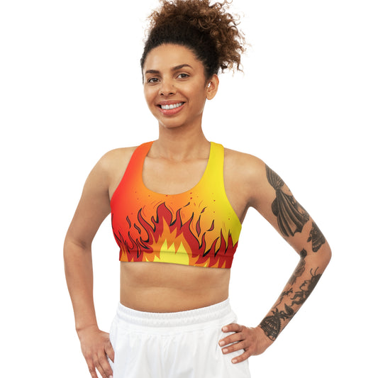 Seamless Sports Bra (AOP) - Printspirationz