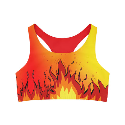Seamless Sports Bra (AOP) - Printspirationz