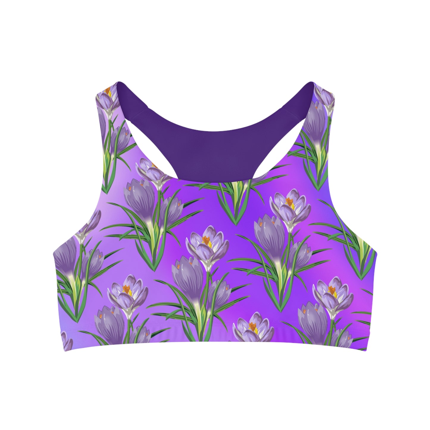 Seamless Sports Bra (AOP) - Printspirationz