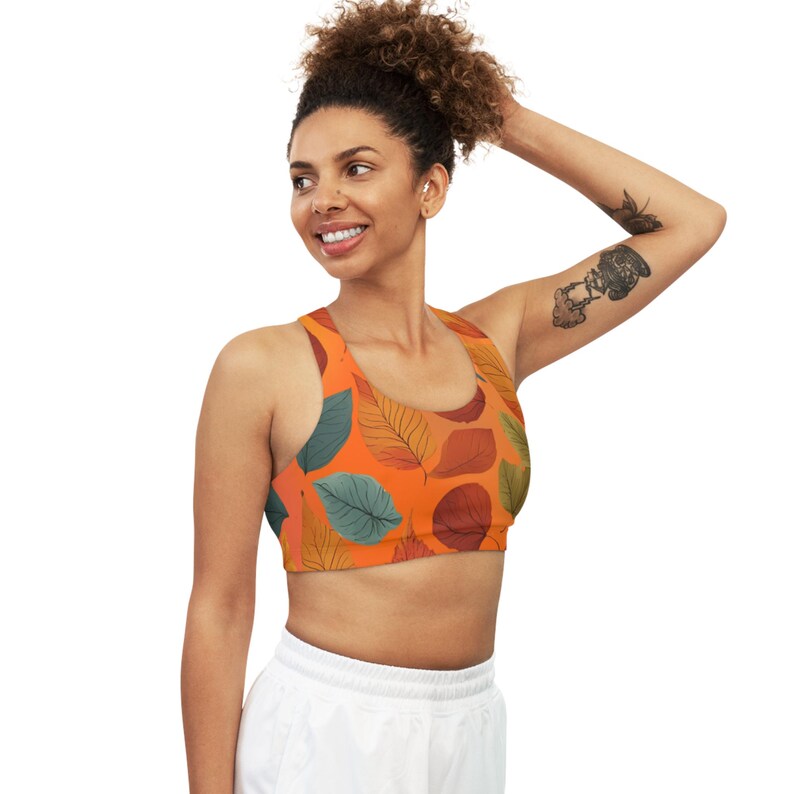 Seamless Sports Bra, Colorful Workout Top, Gym Bra, Athletic Bra, Fitness Bra, Printed Athletic Bra, Active Wear, Workout Top, Gym Essential - Printspirationz