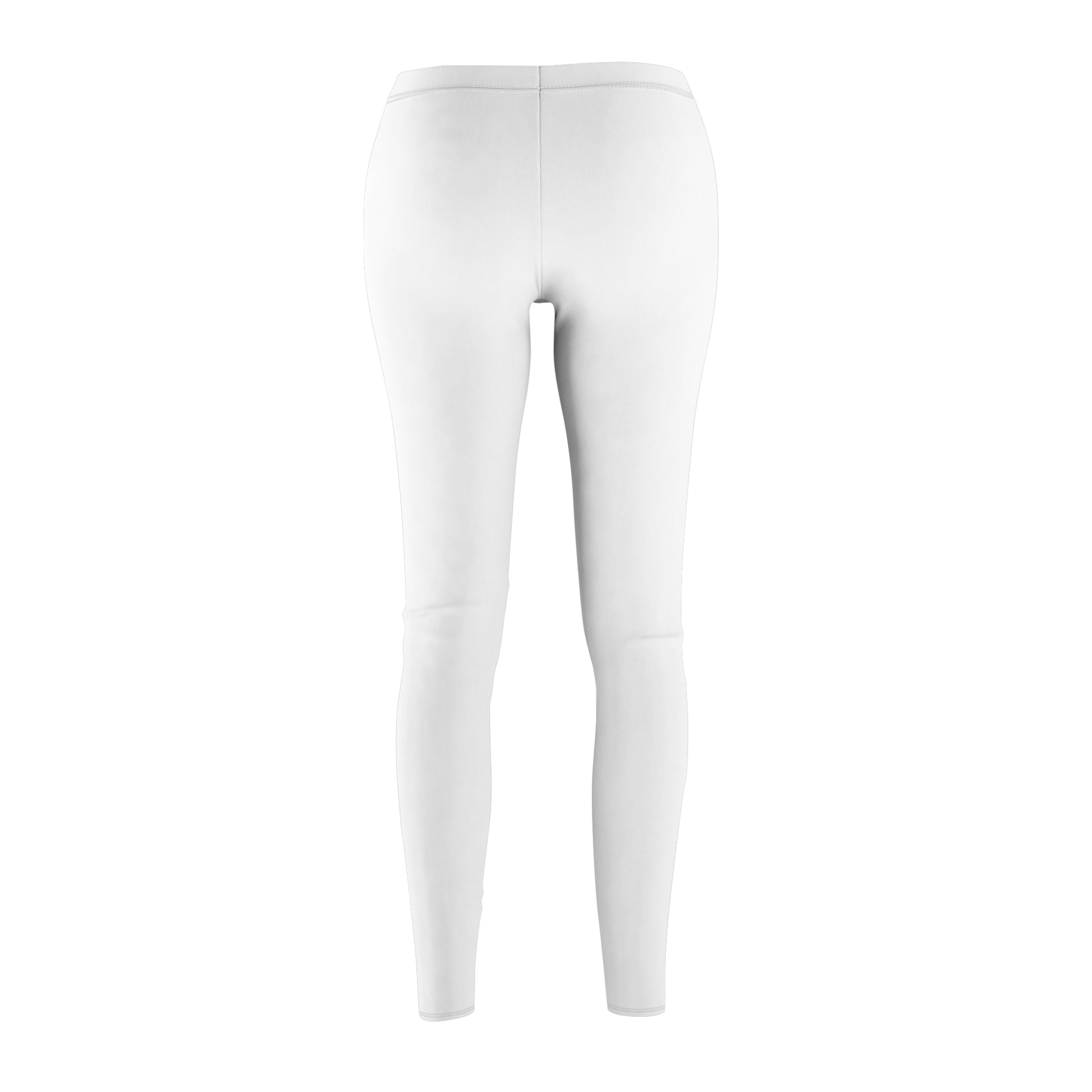 Stylish Floral Decal Casual Solid Leggings for Women - Versatile Cut & Sew Exercise, Skinny Fit, Sporty, Yoga Pants - Comfy Everyday Wear - Printspirationz