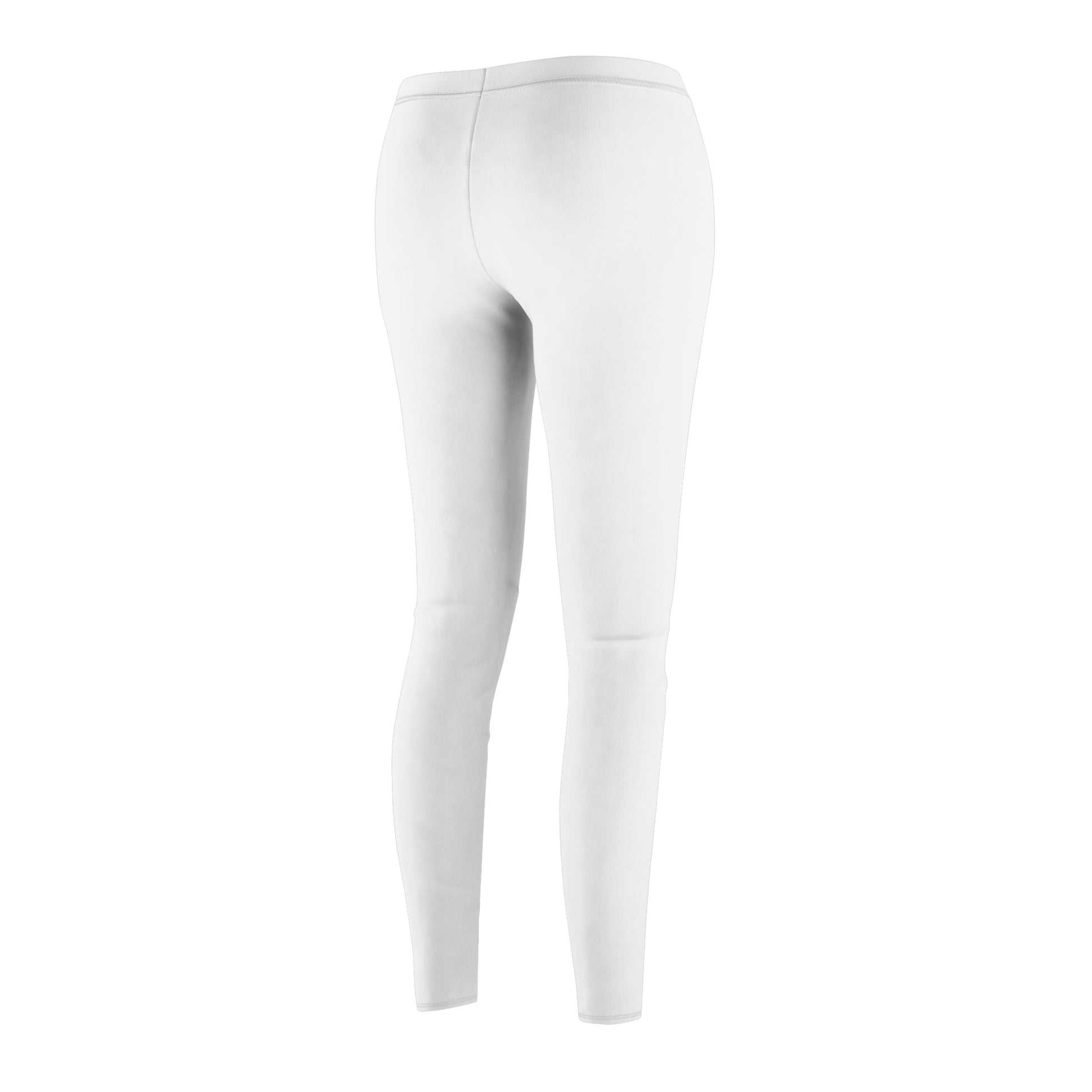 Stylish Floral Decal Casual Solid Leggings for Women - Versatile Cut & Sew Exercise, Skinny Fit, Sporty, Yoga Pants - Comfy Everyday Wear - Printspirationz