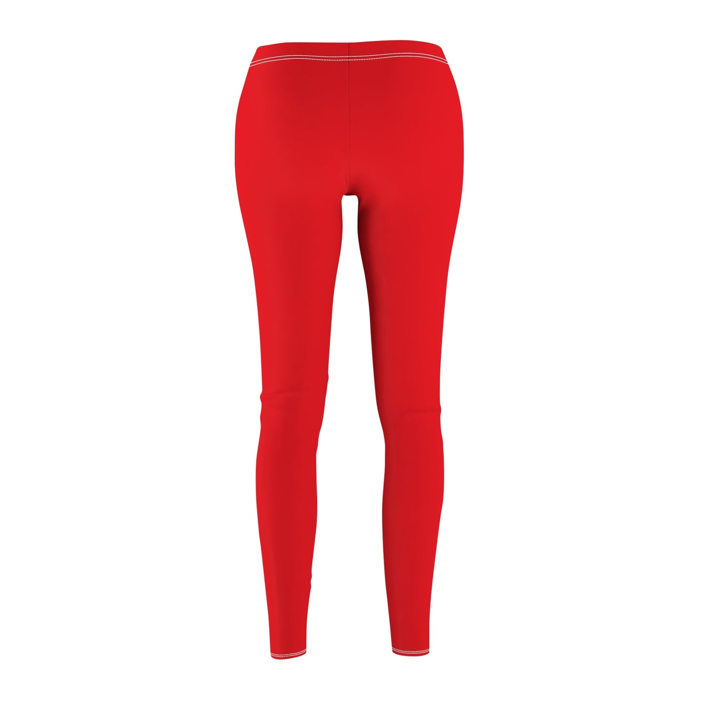 Stylish Floral Decal Casual Solid Leggings for Women - Versatile Cut & Sew Exercise, Skinny Fit, Sporty, Yoga Pants - Comfy Everyday Wear - Printspirationz
