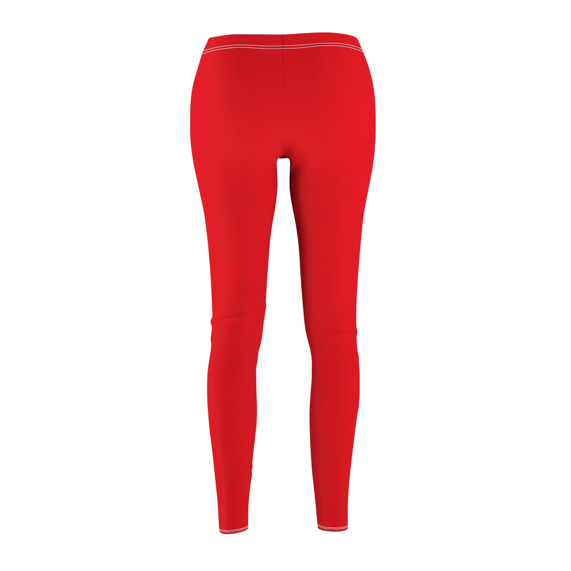Stylish Floral Decal Casual Solid Leggings for Women - Versatile Cut & Sew Exercise, Skinny Fit, Sporty, Yoga Pants - Comfy Everyday Wear - Printspirationz