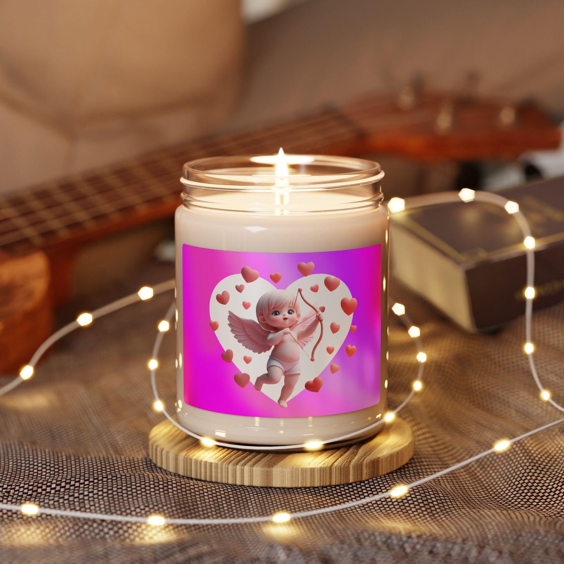 Aromatherapy Cupid Scented Soy Candle, Romantic Gift, Valentine's Day Decor, Relaxation, Home Fragrance, Gift for Her, Love Candles - Printspirationz
