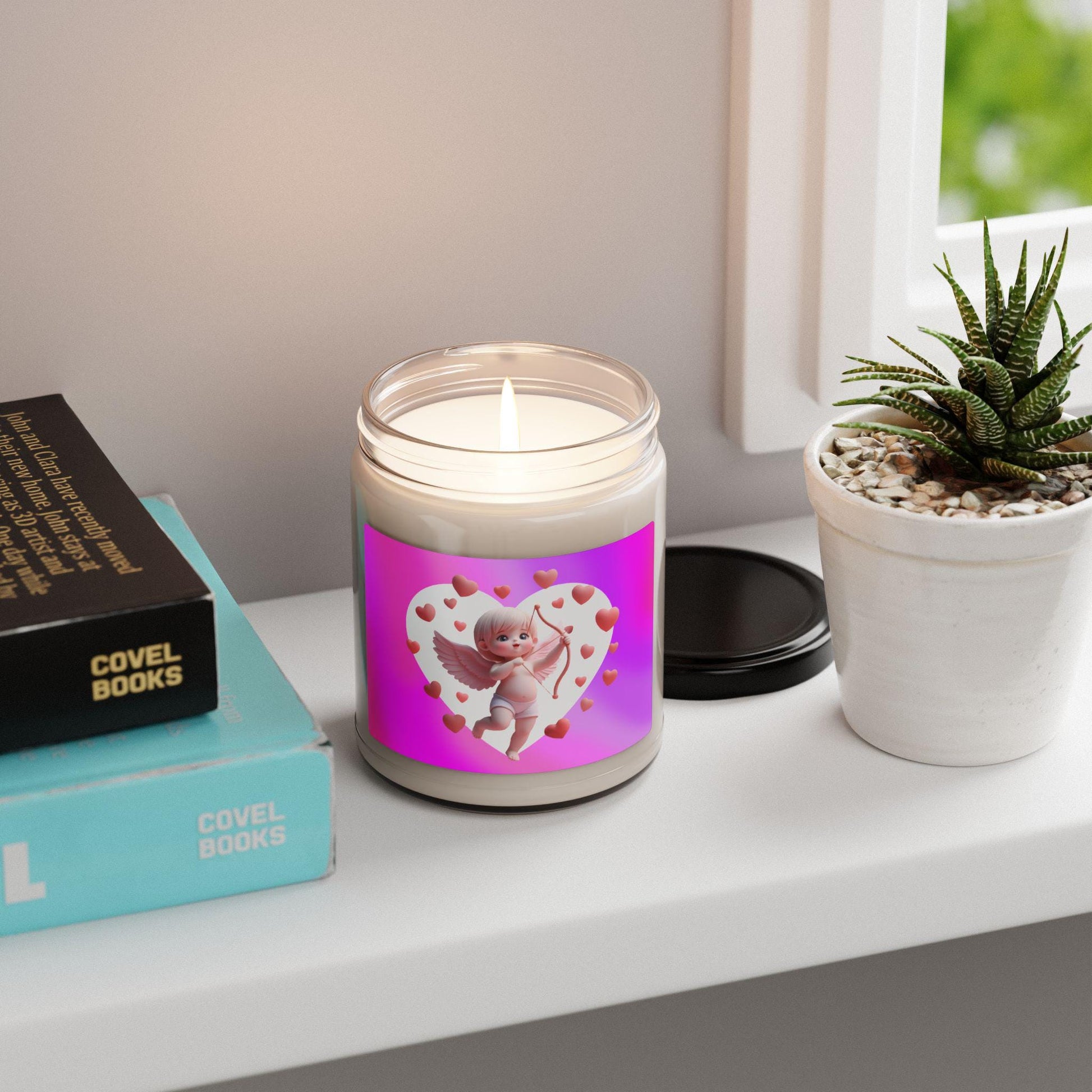 Aromatherapy Cupid Scented Soy Candle, Romantic Gift, Valentine's Day Decor, Relaxation, Home Fragrance, Gift for Her, Love Candles - Printspirationz
