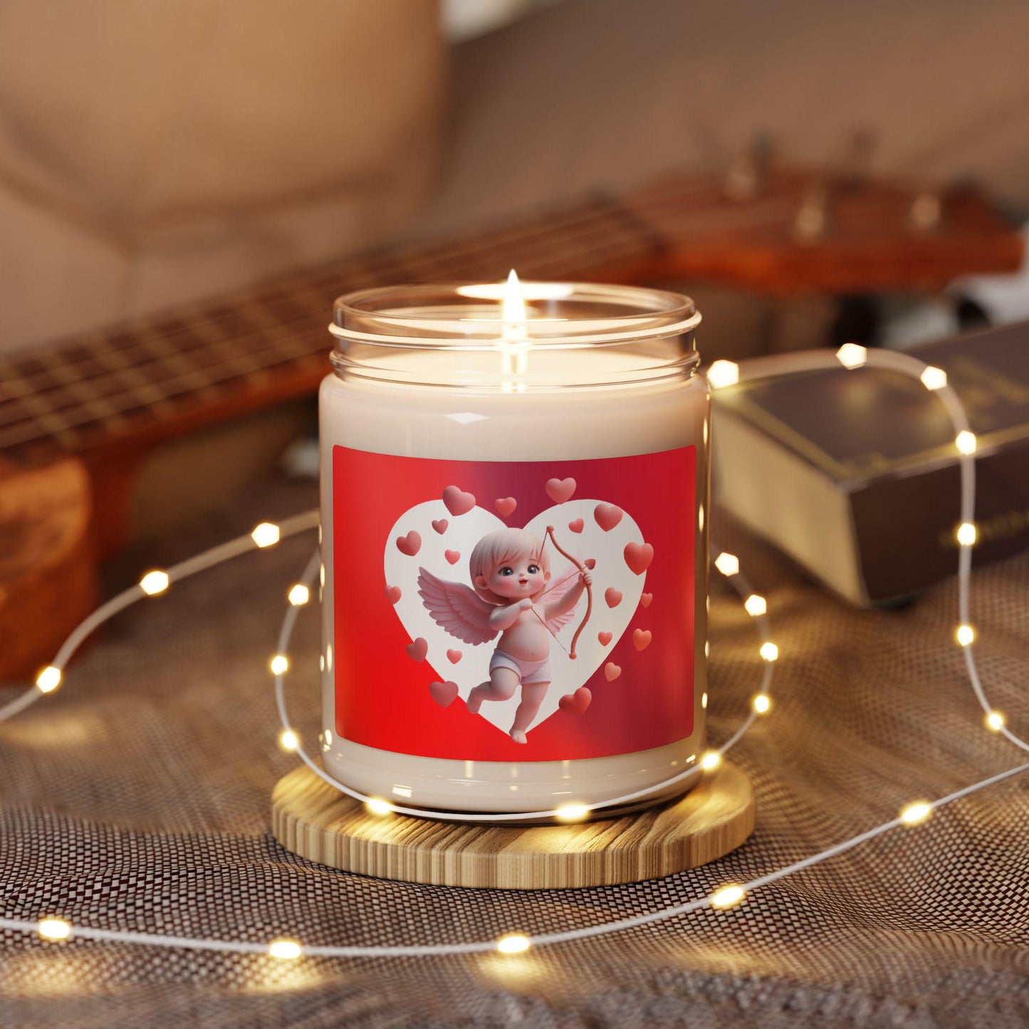 Romantic Cupid Scented Aromatherapy Soy Candle | Valentine's Day Gift, Home Decor, Aromatherapy, Gift for Her, Love Candle - Printspirationz
