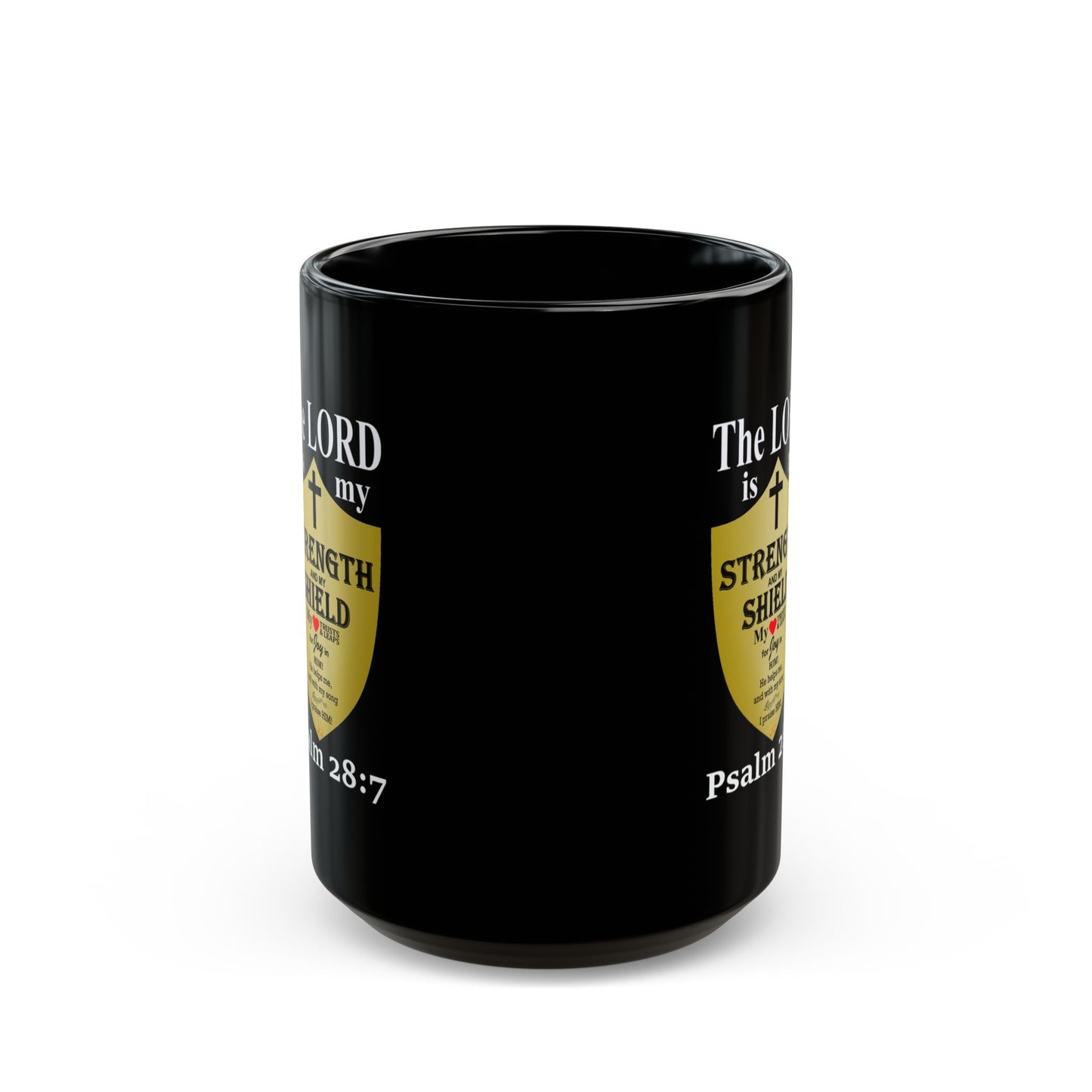 Black Ceramic Coffee Mug with Inspirational Bible Verse – Christian Gift for Women or Men, (11oz, 15oz), (11oz, 15oz) (11oz, 15oz) (11oz, 15oz) - Printspirationz
