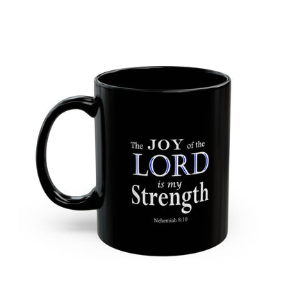 Black Ceramic Coffee Mug with Inspirational Bible Verse – Christian Gift for Women or Men, (11oz, 15oz), (11oz, 15oz) (11oz, 15oz) - Printspirationz