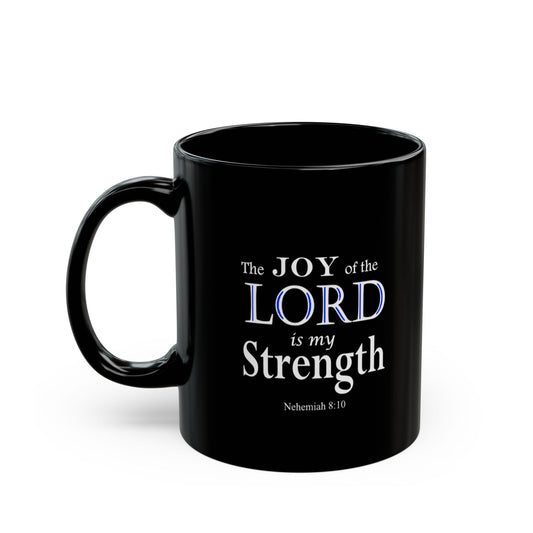 Black Ceramic Coffee Mug with Inspirational Bible Verse – Christian Gift for Women or Men, (11oz, 15oz), (11oz, 15oz) (11oz, 15oz) - Printspirationz