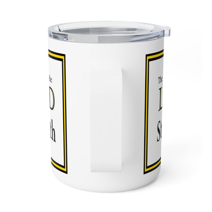 Insulated Coffee Mug, 10oz - Bible Verse Design, Christian Gift, Inspirational Quote Mug, Religious Cup, Tea Cup - Printspirationz