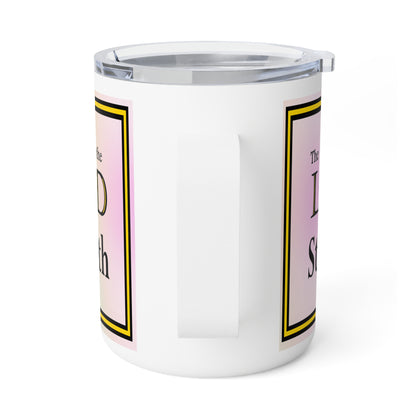Insulated Coffee Mug, 10oz - Colorful Bible Verse Design, Christian Gift, Inspirational Quote Mug, Religious Cup, Tea Cup - Printspirationz