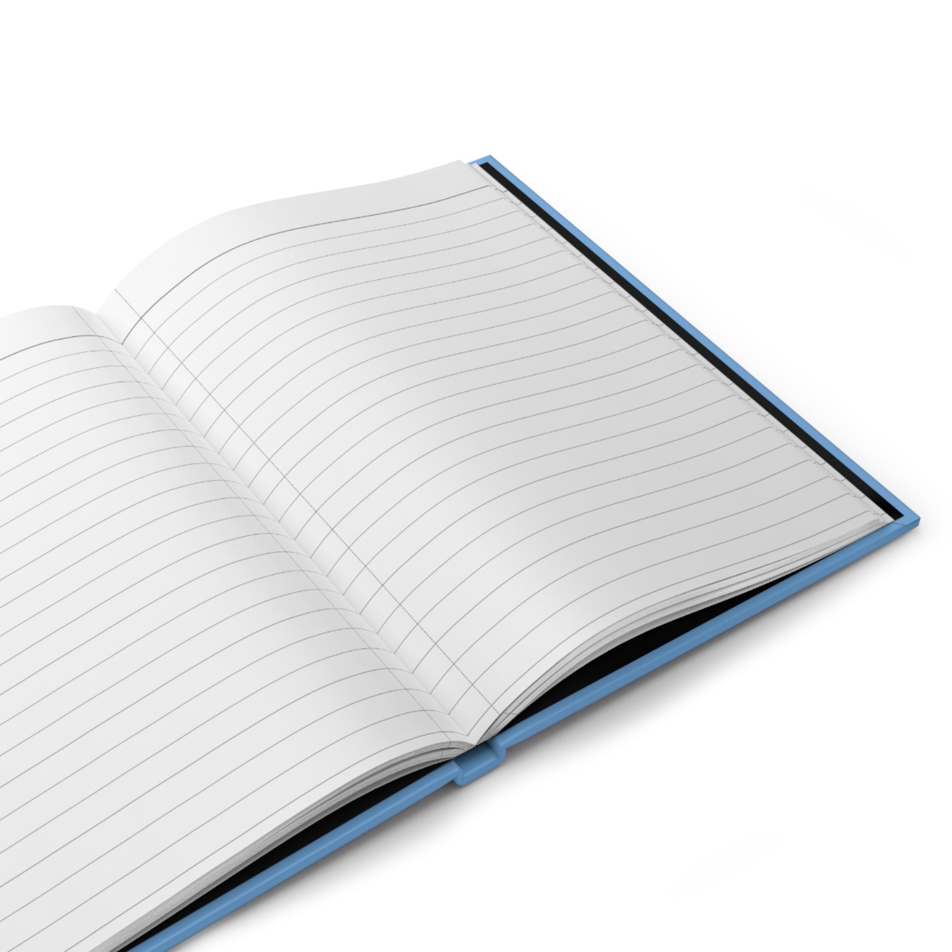Hardcover Matte Journal with Pink, Blue & Purple Stars on Gradient Background – 150 Lined Pages - Printspirationz
