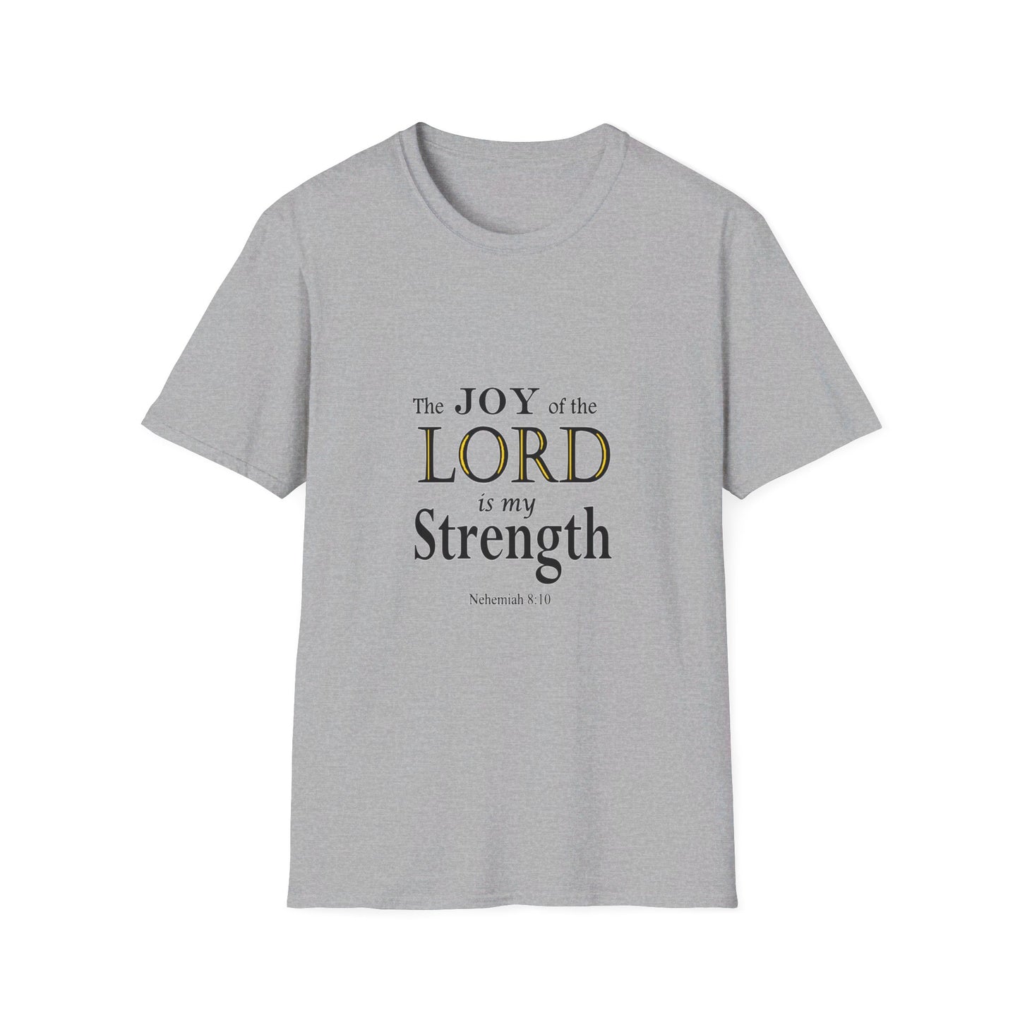 Men's Inspirational Softstyle T-Shirt featuring Bible Verse - Ideal for Everyday Wear or Exercise -Faith & Fitness - Printspirationz