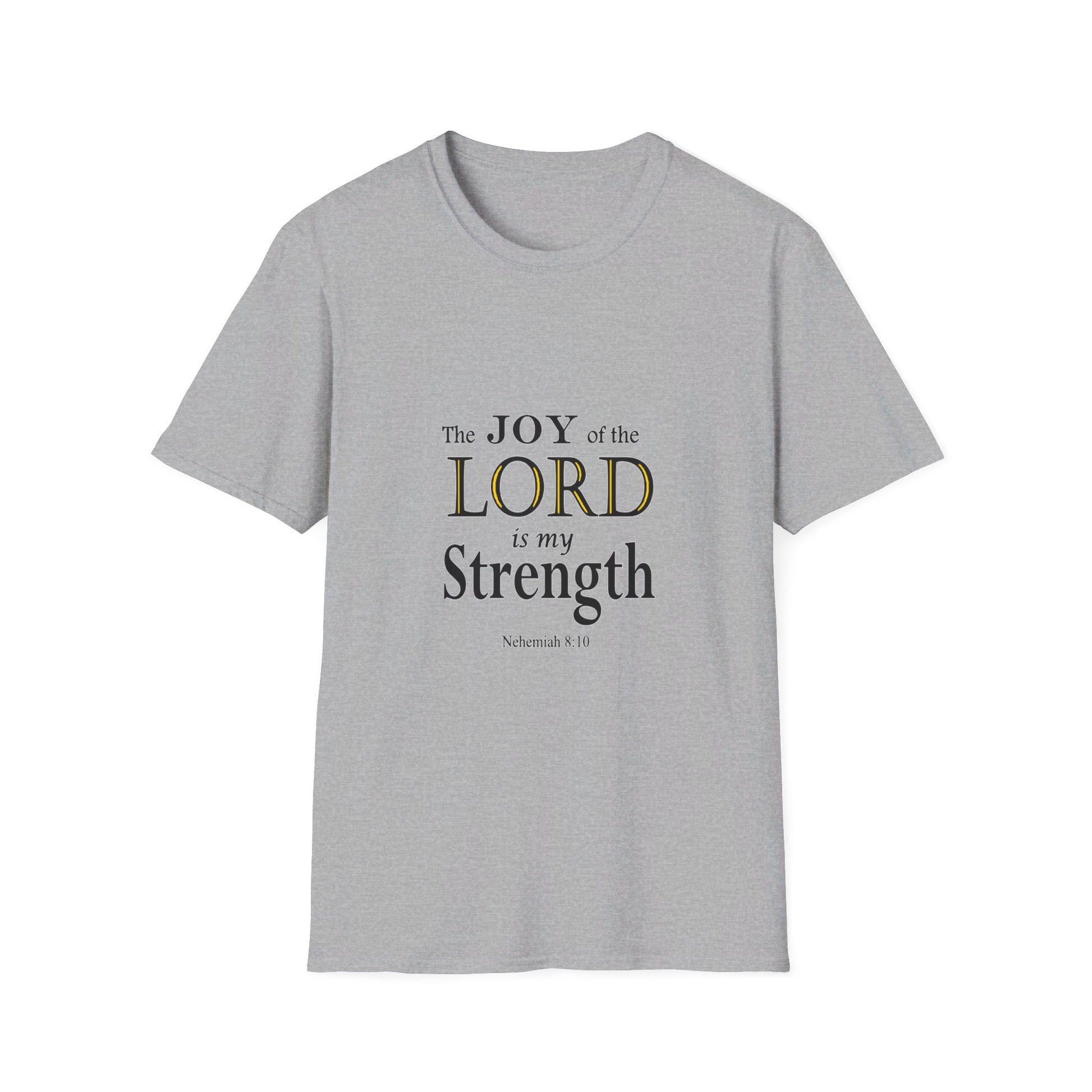 Men's Inspirational Softstyle T-Shirt featuring Bible Verse - Ideal for Everyday Wear or Exercise -Faith & Fitness - Printspirationz