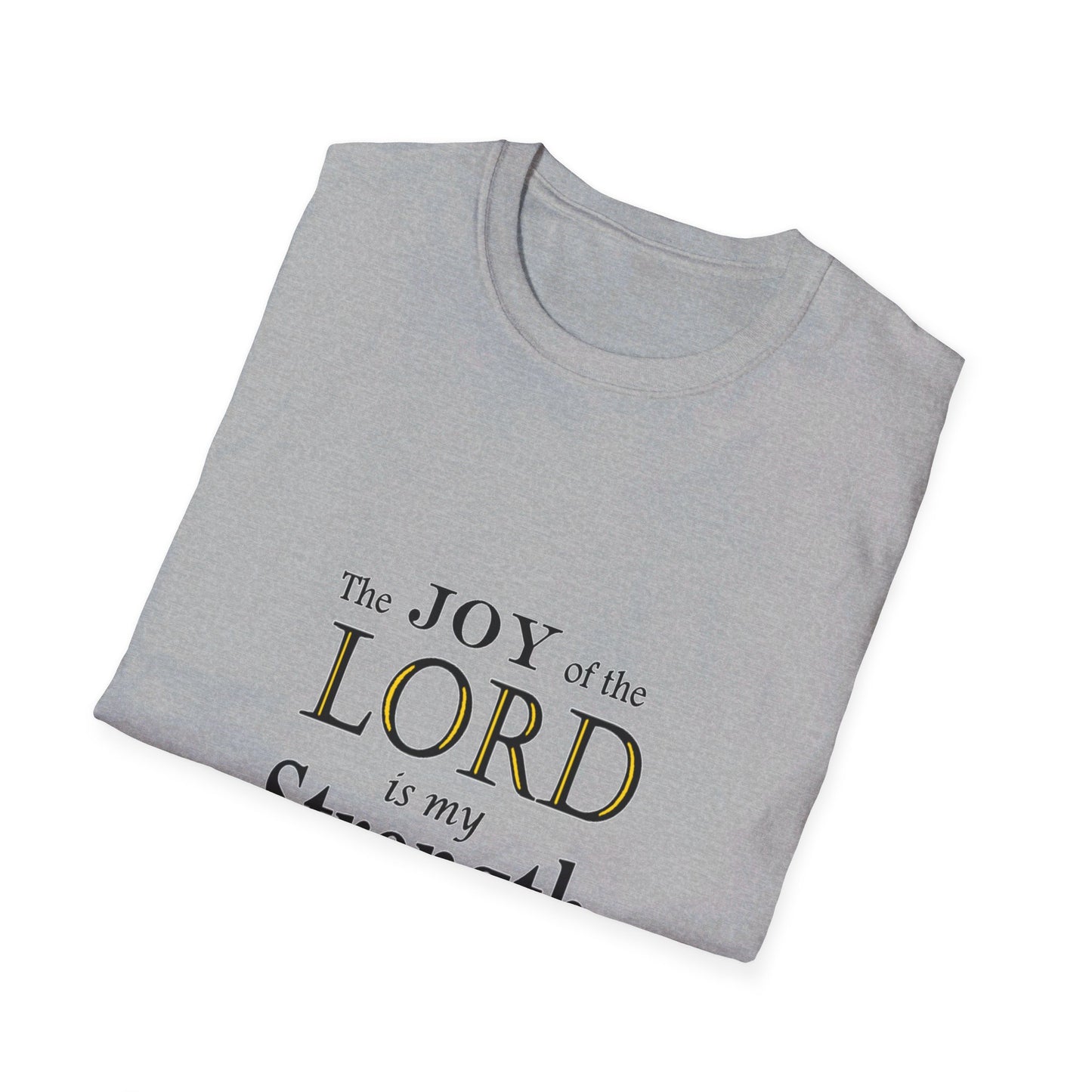 Men's Inspirational Softstyle T-Shirt featuring Bible Verse - Ideal for Everyday Wear or Exercise -Faith & Fitness - Printspirationz