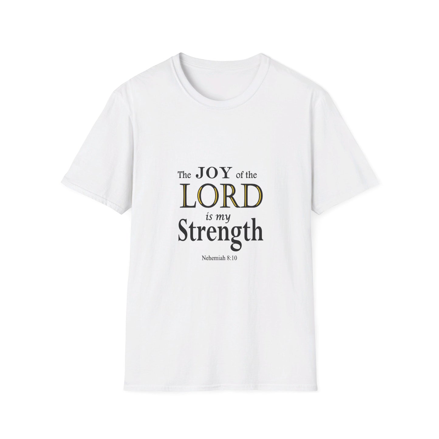 Men's Inspirational Softstyle T-Shirt featuring Bible Verse - Ideal for Everyday Wear or Exercise -Faith & Fitness - Printspirationz