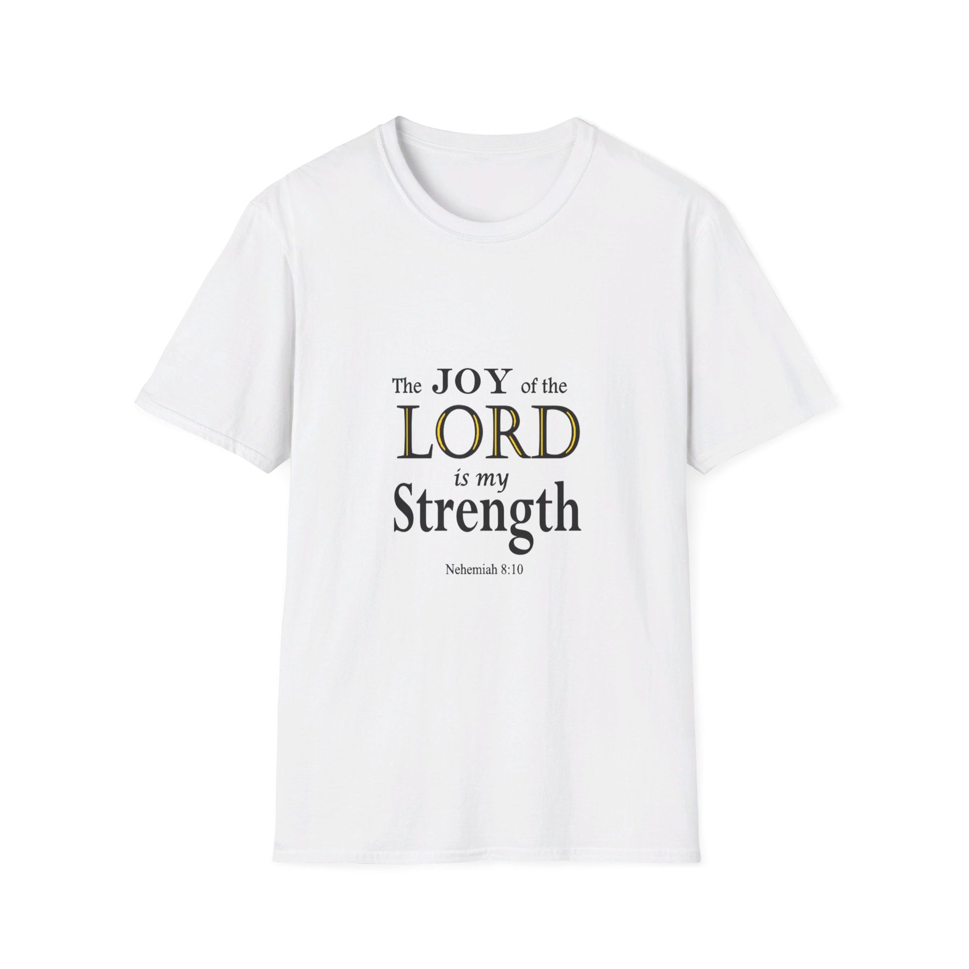 Men's Inspirational Softstyle T-Shirt featuring Bible Verse - Ideal for Everyday Wear or Exercise -Faith & Fitness - Printspirationz