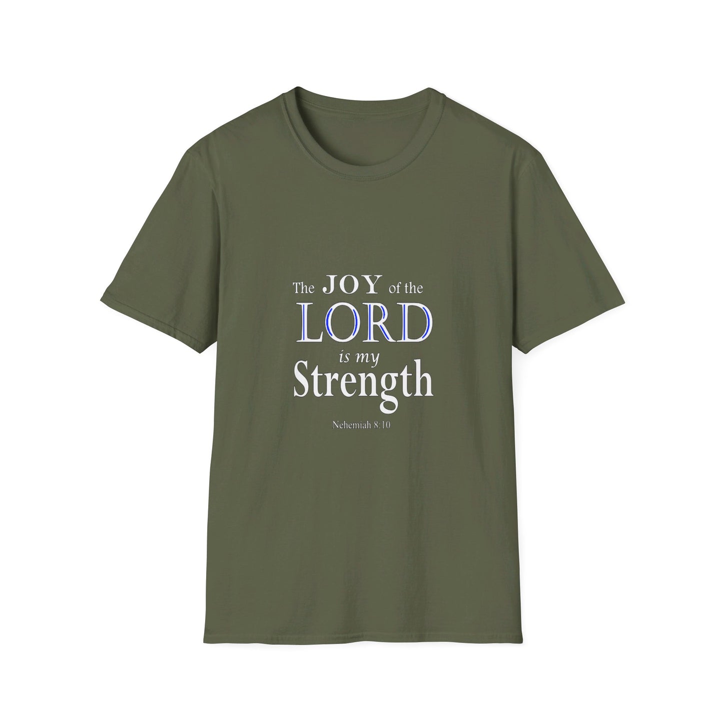 Men's Inspirational Softstyle T-Shirt featuring Bible Verse - Ideal for Everyday Wear or Exercise -Faith & Fitness - Printspirationz