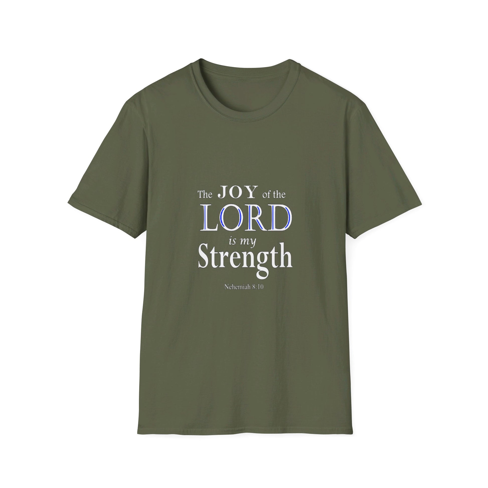 Men's Inspirational Softstyle T-Shirt featuring Bible Verse - Ideal for Everyday Wear or Exercise -Faith & Fitness - Printspirationz