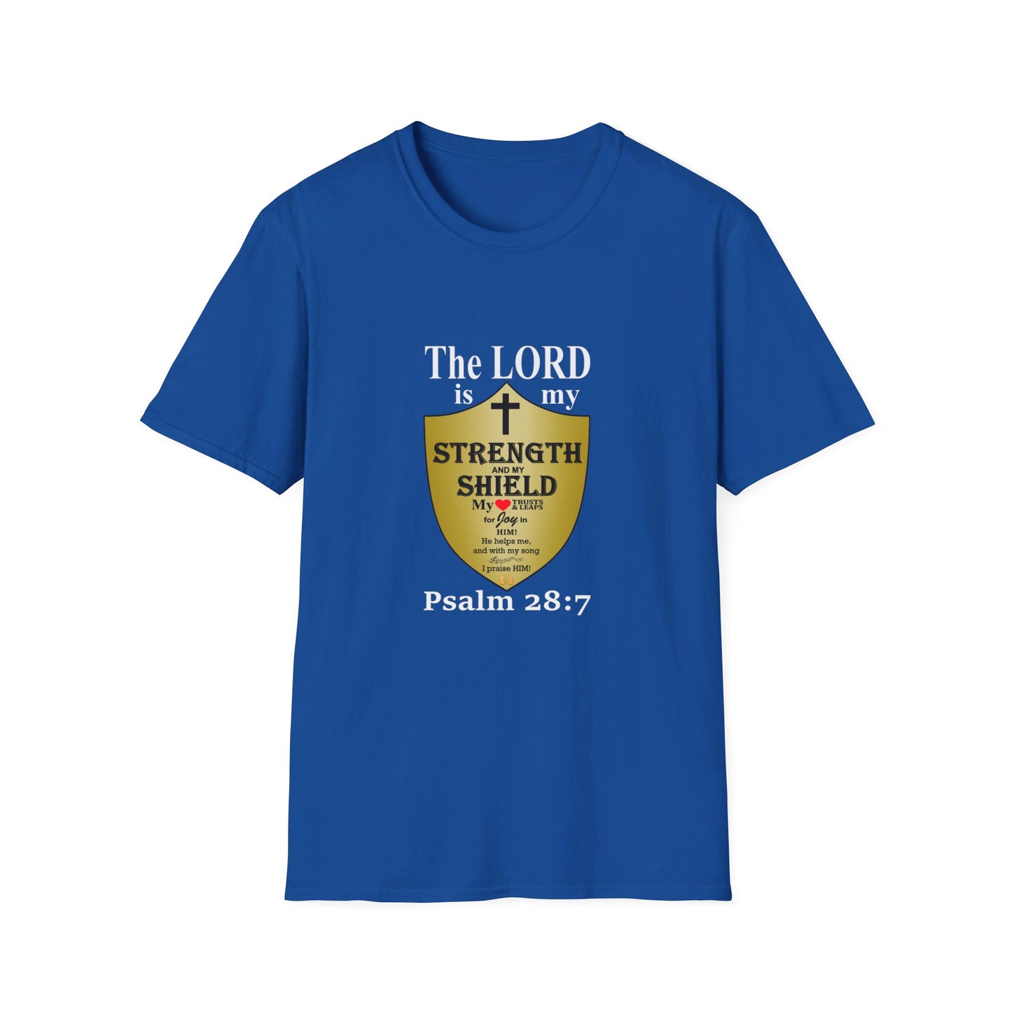 Men's Inspirational Softstyle T-Shirt featuring Bible Verse - Ideal for Everyday Wear or Exercise -Faith & Fitness - Printspirationz